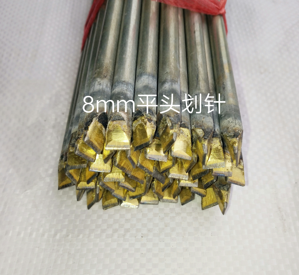 Factory direct sales carbide scribes tile cutter flat head tungsten steel tungsten steel 8mm marker stroke pin