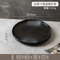 10-дюймовая сковорода для стейка, матовая черная