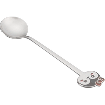 Modern housewife 304 stainless steel watermelon spoon high-end household high-end exquisite spoon childrens eating iron spoon