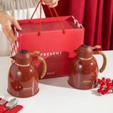 摩登主妇 Термос, красный чайник для влюбленных, полный комплект, подарок на день рождения