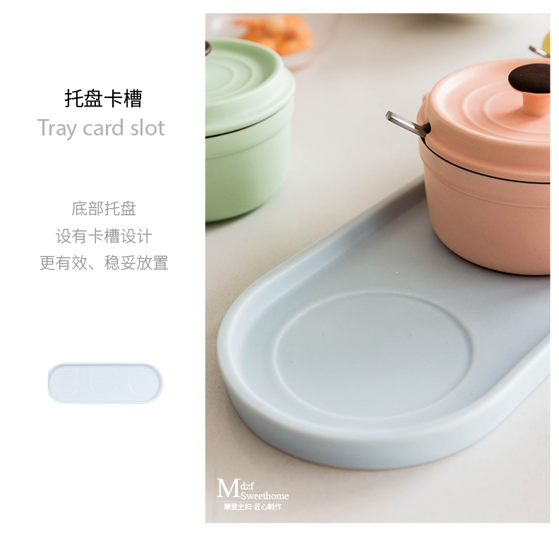 Modern housewives seasoning sauce pot set kitchen household ceramics can receive Japanese style seasoning box of salt shaker combination