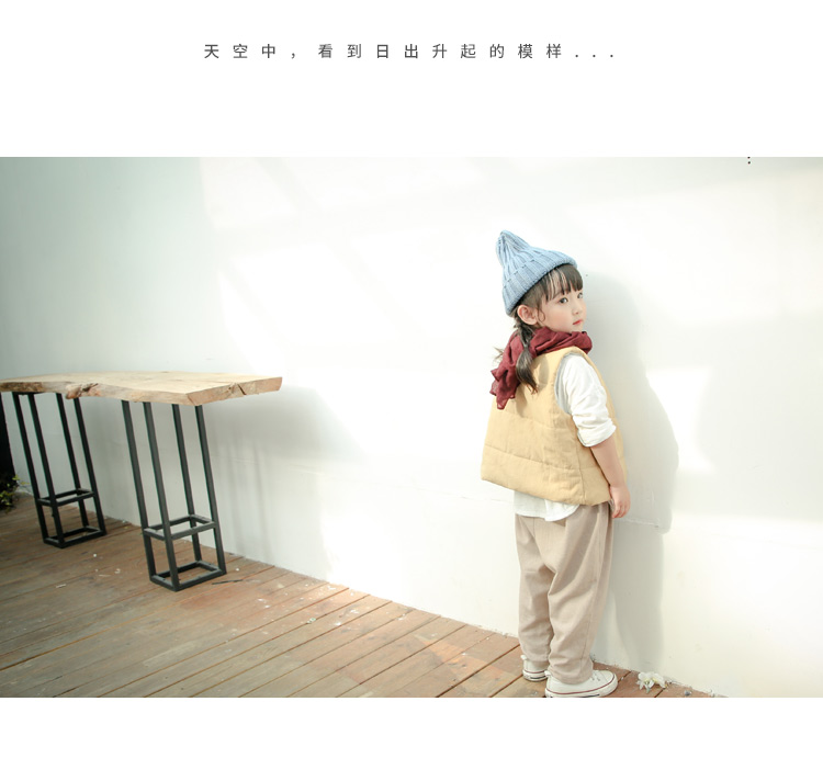 Mùa đông trẻ em vest bé gái mới cotton bé trai và bé gái cộng với nhung dày vest ấm vest áo gile cho bé lịch lãm đáng yêu