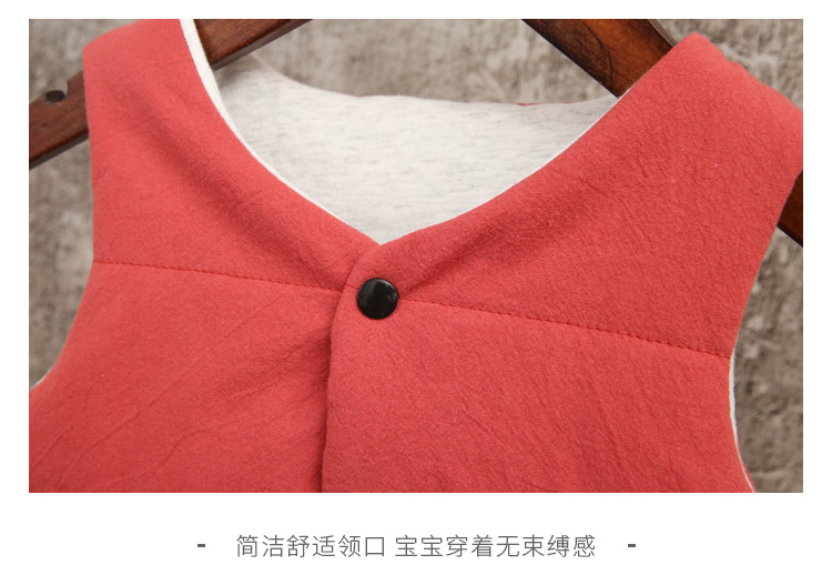 Mùa đông trẻ em vest bé gái mới cotton bé trai và bé gái cộng với nhung dày vest ấm vest áo gile cho bé lịch lãm đáng yêu