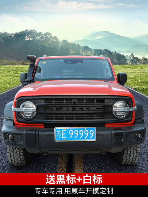 Dedicated to tank 300 God of War center grid front face grille personalized TANK car logo decorative parts modified appearance accessories