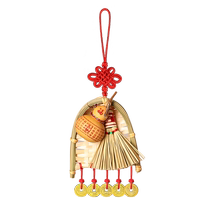 Moving to a new home decoration supplies brooms dustpan pendants joy of moving into a new home a sense of ritual for moving into a new home entrance door