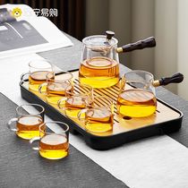 Бытовой чайный сервиз стеклянный поднос для чая китайский стиль офис гостиная прием чайник чаепитие чайная чашка кунг-фу 489