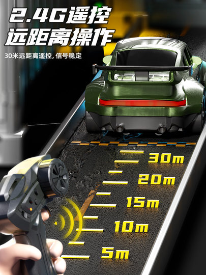 RC Mini Drift ferngesteuertes Auto Desktop 1:64 Taschenauto professionelles Rennmodell mit Allradantrieb Jungenspielzeug