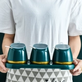 Creative Nordic Home Seasoning Box Four -In -один набор кухонных принадлежностей приправы для хранения коробки приправы приправо