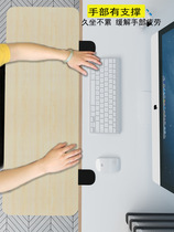 Computer desk surface extension plate table extension lengthened hand-to-keyboard plate-free computer hand carriage arm bracket
