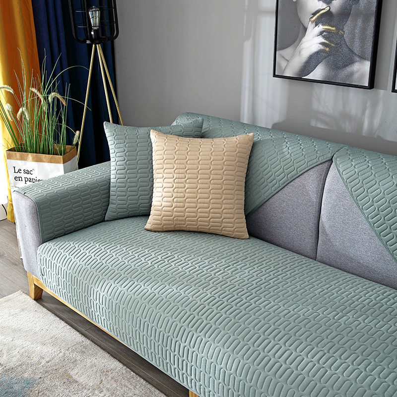 Sofa cushion summer ice silk latex mat cool cushion 2021 non-slip simple modern four seasons universal sofa cover