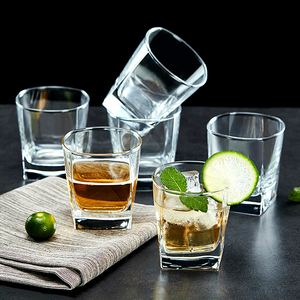 6.9元包邮 青苹果 家用玻璃杯酒杯 150ML*6个