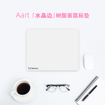  Seihoo Aart crystal edge colorful resin mouse pad hard creative cute pink small fresh personality high-end