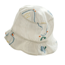 Home time summer thin confinement hat pure cotton gauze windproof hat spring and autumn pregnant women postpartum confinement maternity hat