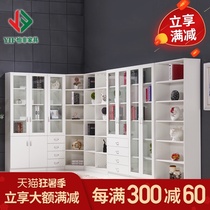 Yifei furniture Corner bookcase bookcase Free combination Special bookcase Simple display cabinet Combination file cabinet