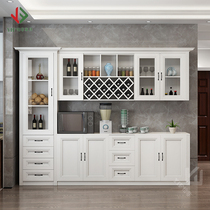 Wine cabinet modern simple whole European style sideboard cabinet Cabinet restaurant combination multifunctional Nordic cabinet storage customization
