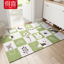 Carpet door mat into the door entrance mat home user outside the non-slip mat large door silk circle stepping foot pad into the door floor mat