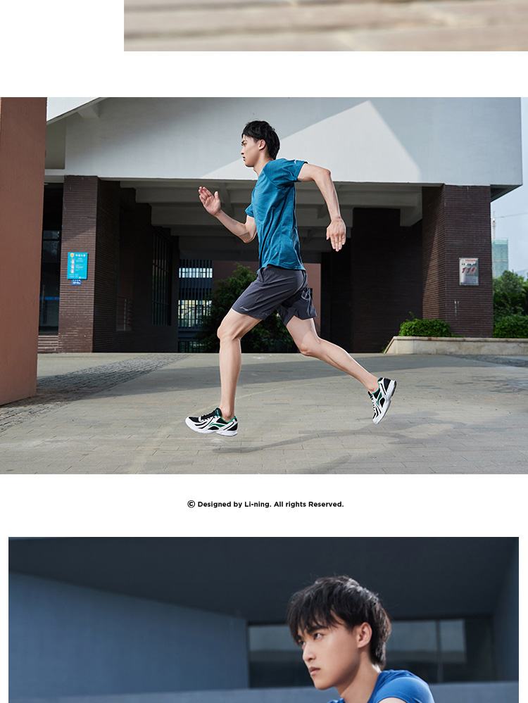 Giày chạy bộ Li Ning giày nam 2019 mùa hè mới giày chạy bộ mùa thu nam lưới thoáng khí bị hỏng mã giày thể thao thông thường - Giày chạy bộ giày the thao nữ biti's