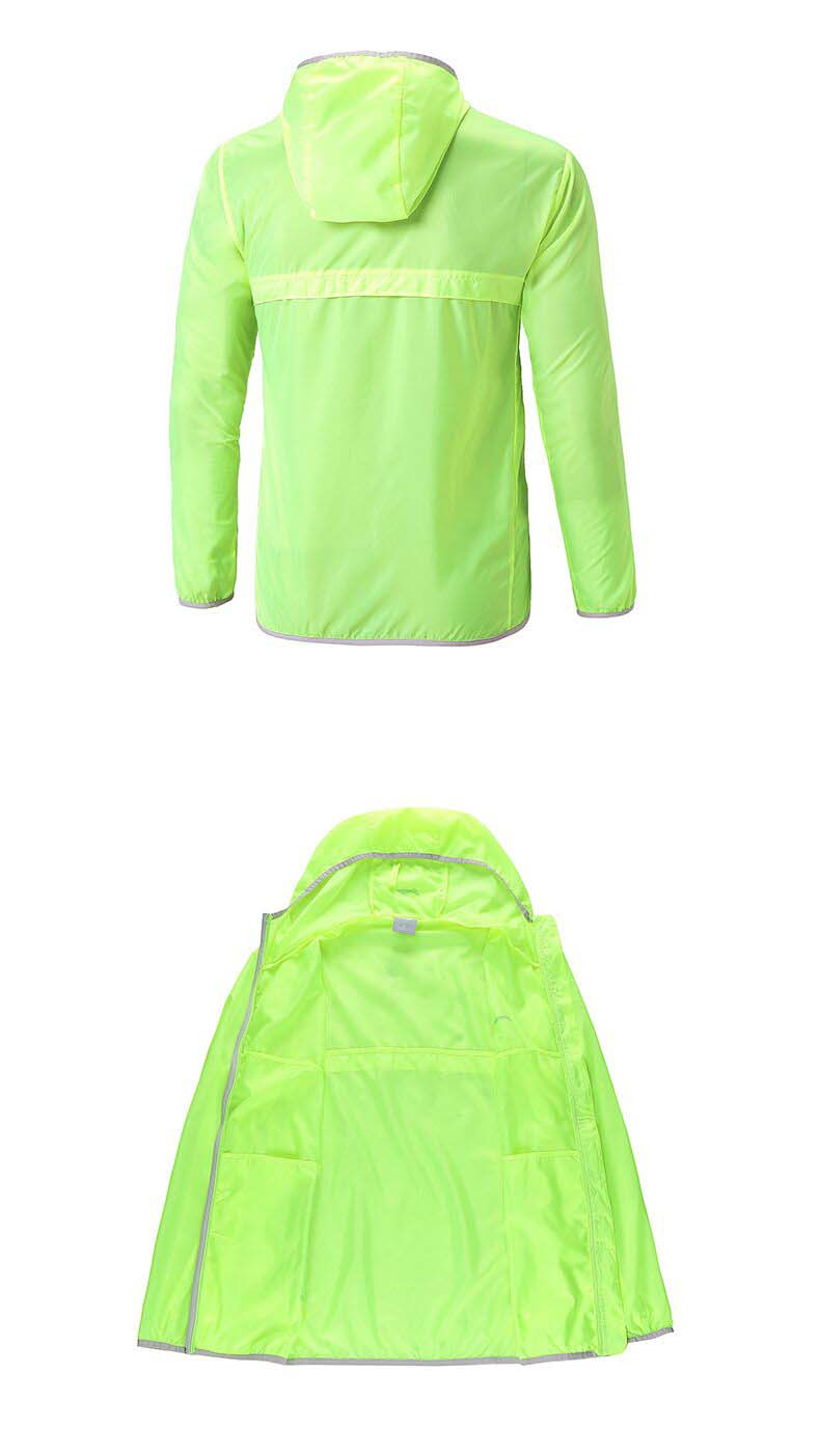 Li Ning thể thao áo gió mặt trời bảo vệ nam mùa hè áo khoác nam phần mỏng windproof nhanh chóng làm khô cardigan trùm đầu áo len nam áo khoác gió adidas