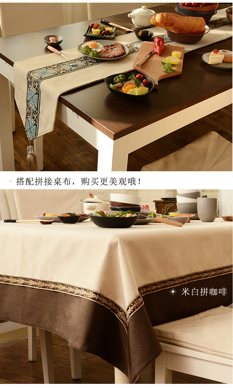 Mới Trung Quốc Zen bảng cờ hiện đại tối giản bàn cà phê bàn ​​trà bàn vải tủ giày TV tủ khăn trải giường khăn trải giường - Khăn trải bàn khăn nhựa trải bàn