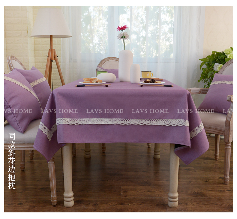 Khăn trải bàn màu vải cotton Bắc Âu và vải lanh nhỏ tươi hiện đại tối giản bàn cà phê đệm hình chữ nhật tròn bàn vải hộ gia đình - Khăn trải bàn khăn trải bàn giáo viên đẹp