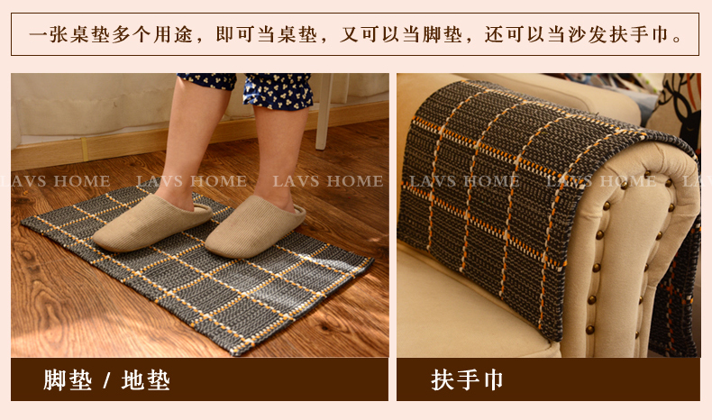 Yue Wei Shi Ou phong cách bông bảng placemat mat mat bảng bát bàn phím máy tính xách tay mat mat nồi cách nhiệt mat Mat, - Khăn trải bàn khăn trải bàn tròn tiệc cưới