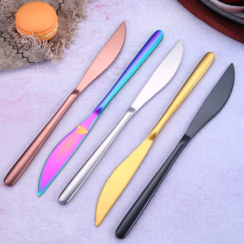 Wami Western cutlery knife, special knife for cutting steak, sharp single main table knife, steak knife and fork knife set for home use