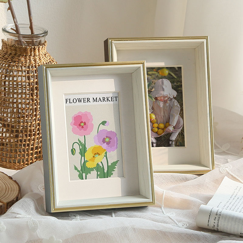 Photo frame pendulum table minimalist American Child hanging wall 6 7 8 10 inch 8 open 16K A4 minimalist creative picture frame B5