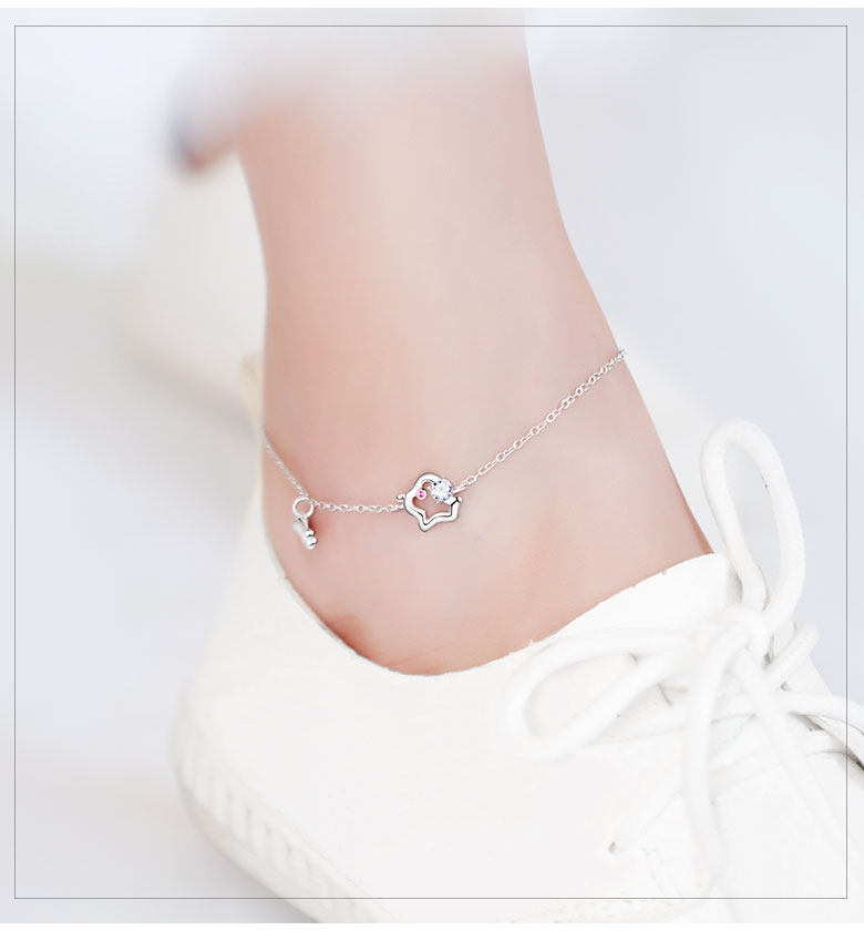 Bracelet de cheville Femme en Argenterie - Ref 3104391 Image 17