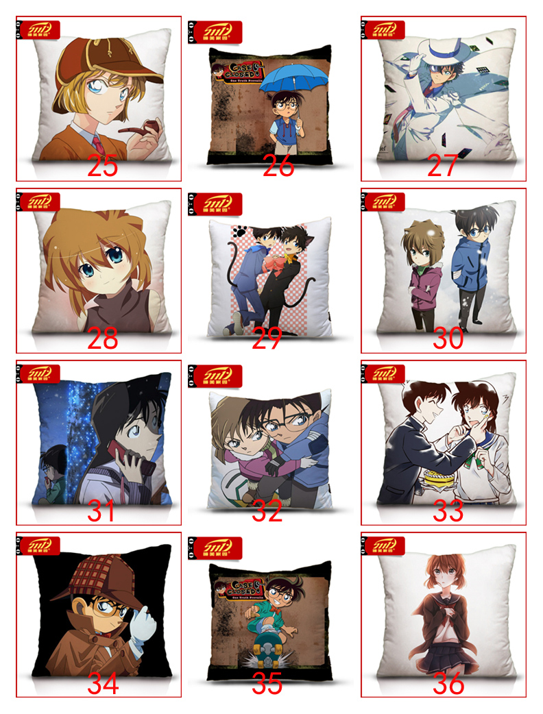 Detective Conan Kudo mới gối tùy chỉnh diy xung quanh một Lan Jide Haibara món quà sinh nhật đệm nhỏ - Trở lại đệm / Bolsters gối đệm lưng