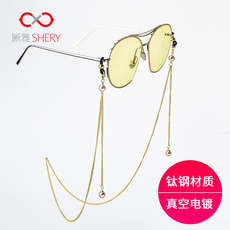 Очки цепи 眼镜链女挂脖网红链子潮人明星款时尚装饰挂件复古绳眼睛墨镜链条