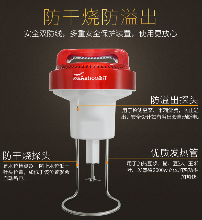 象好SH-22L大型商用豆浆机早餐食堂用全自动型加热现磨不锈钢饭店 