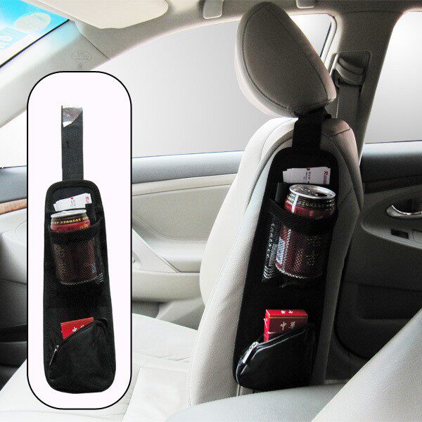 Car chair back pocket Multifunction Backrest Bag On-board Chair Side Bags Multipurpose debris bag Automotive Supplies