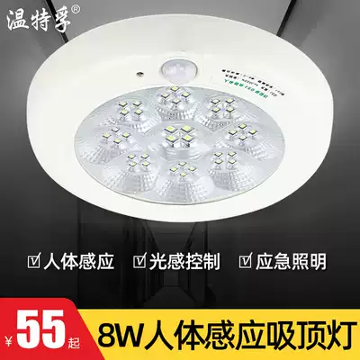 Winterfu led human body induction ceiling light Intelligent infrared light control Aisle corridor light Garage balcony light