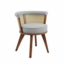 New Chinese modern minimalist solid wood vine choreography dining chair designer living-room bookroom cafe cafe showroom Casual Talks Chair