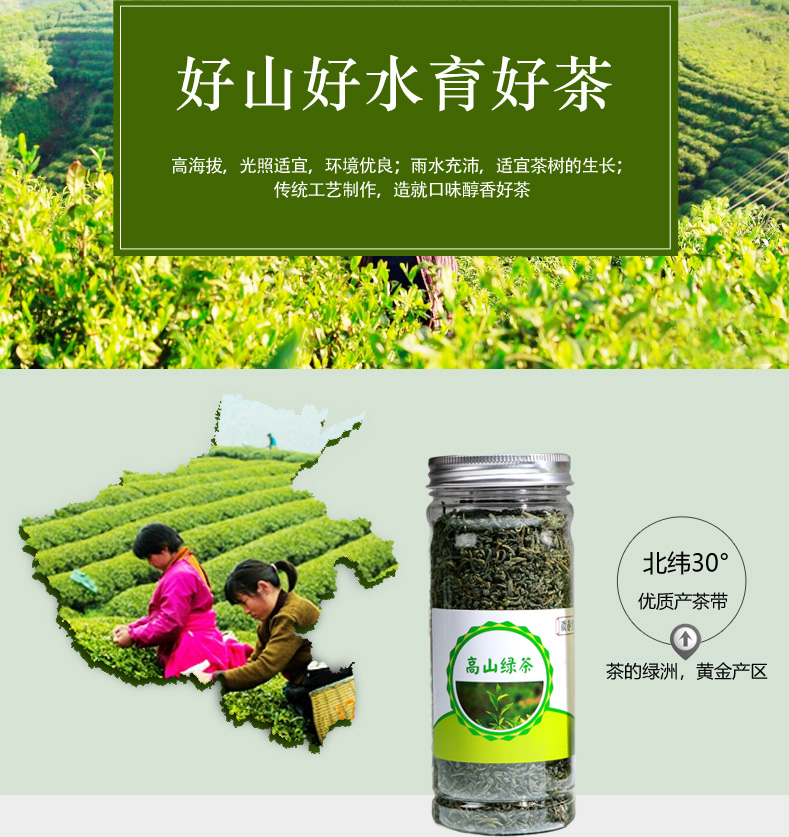 徽春堂！浓香型高山绿茶