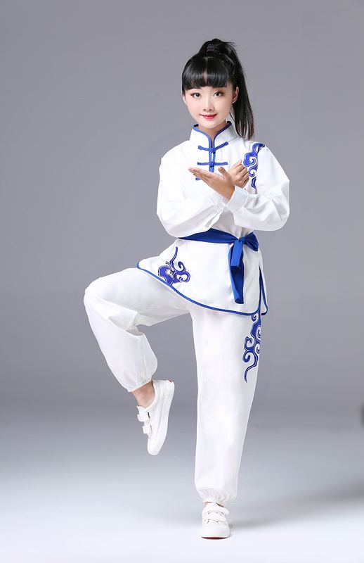 Boys Martial arts Kungfu & TaiChi Uniforms for Girls Children martial