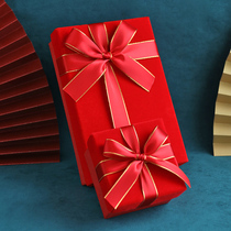 Flower half Li wedding with hand gift candy box velvet wedding creative candy box can put smoke 2021 new gift box