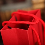 花半里 Креативный подарочный пакет с возвратом Свадебный подарочный пакет Свадебная коробка конфет Сумка Happy word Сумка Большой бумажный пакет