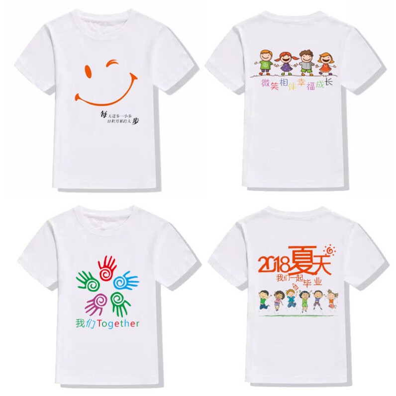 Classmates Meet Graduation Class Dress Custom T-shirt Children Students Culture Shirts Women Working Clothes Short Sleeve Printed Logo Characters