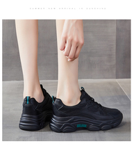 Daddy shoes womens 2022 new spring and autumn sports shoes all-match casual shoes slim fried street soft bottom white womens shoes