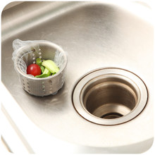 100只厨房水槽过滤网防堵垃圾网袋