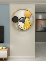 Light luxury decorative clock clock wall clock living room home fashion wall watch Nordic art creative simple modern clock Wall