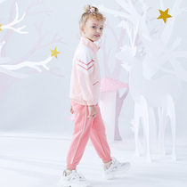 Girls set 2021 autumn new children children sportswear two-piece set Spring and Autumn girls Korean autumn