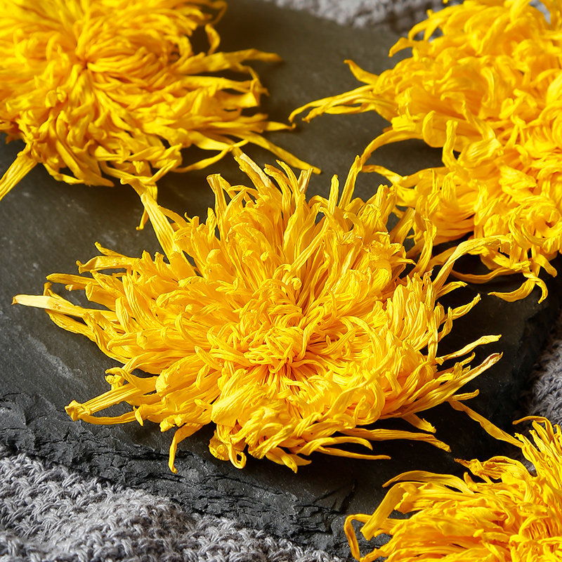 Chrysanthemum Tea, Golden Silk Royal Chrysanthemum, Yellow Chrysanthemum, Authentic Official Flagship Store, Fetal Chrysanthemum, Tribute Chrysanthemum, Clears Heat, Not Special Grade Tea, Gift Box