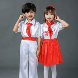 Детское красное платье для мальчиков для школьников, комбинезон, костюм