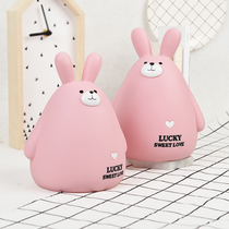 Anti-fall childrens piggy bank can be stored in creative cute birthday gifts for boys and girls Net red piggy large