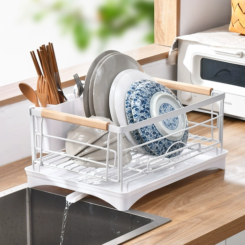 Японская ветерная чаша для ветряной чаши дренирование кухни для сушилки на стойке, на полке на полке корзина для хранения корзины, коробка для хранения корзины, полка чаши