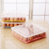 Кухня 30 сетка холодильника для хранения яиц со свежей яйцом для яичной коробки для яичной коробки для установки яичной коробки