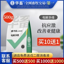 Huafu electrolysis multidimensional Veterinary chicken duck pigeon Poultry electrolyte Pig Cattle sheep Turtle Vitamin feed additive