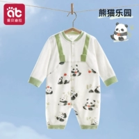 [Длинные рукава] Panda Paradise [Улучшенный чесаный длинноволокнистый хлопок]